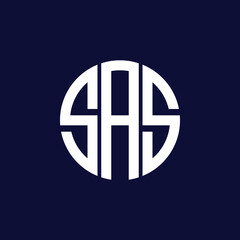 saz circle logo design