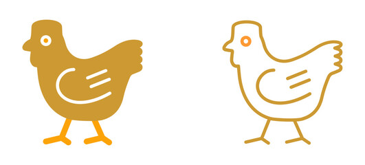 Poultry Vector Icon