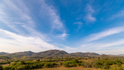 clear blue sky background,clouds with background, Blue sky background with tiny clouds. White fluffy clouds in the blue sky. 