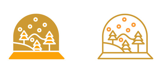 Snow Globe Vector Icon