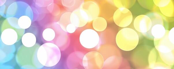 Obraz premium Colorful Abstract Background With Bokeh Lights And Vibrant Colors