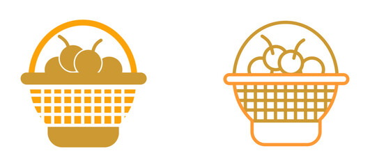 Basket Vector Icon