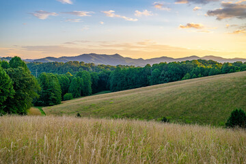 Obraz premium mountains near Franklin, NC