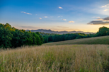 Obraz premium mountains near Franklin, NC
