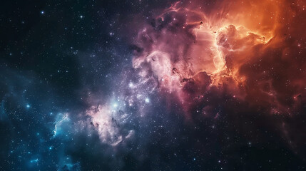 Fototapeta premium Outer space background