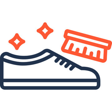 recommend clip art: Shoe Cleaning Icon
