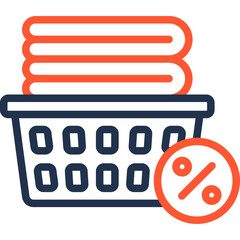 Discount Laundry Icon