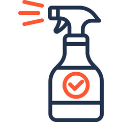 Cleaning Spray Icon