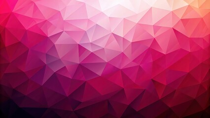 Obraz premium Abstract pink and red geometric low poly background wallpaper, geometric, abstract, low poly, background, wallpaper, design