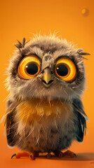 Fototapeta premium Owl Portrait