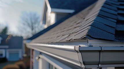 Online tutorials demonstrate various gutter installation techniques for different roof styles and pitches.,