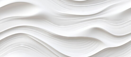 A white wavy background with a subtle texture.