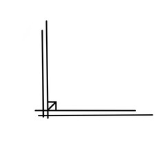 Simple corner border 