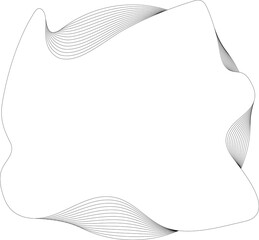 Circle fluid white overlapping for banner, web, badges, tag