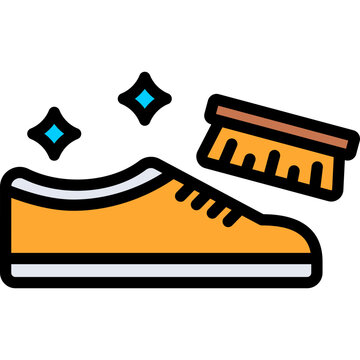 recommend clip art: Shoe Cleaning Icon