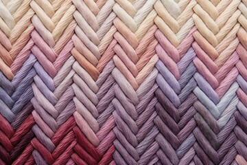 Naklejka premium Top view photo of a herringbone pattern texture clothing apparel.