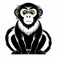 cartoon monkey logo, chimp logo, monkey face logo, monkey face, ape logo, illustration