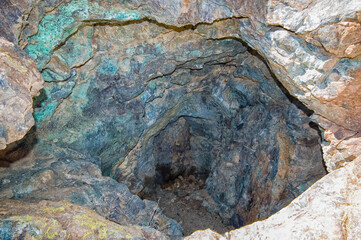 Inside Simon van der Stel's copper mine near Springbok