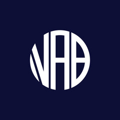 vab circle logo design