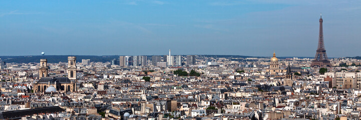 Panoramic view of Paris