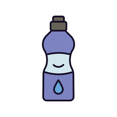 ramune icon with white background vector stock illustration