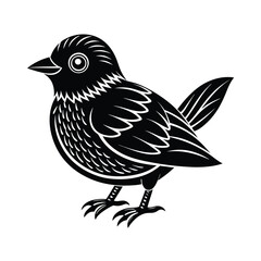 cute bird vector