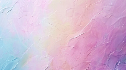 Obraz premium Multicolored pastel abstract background featuring gentle tones and paper texture, characterized by soft and romantic light gradients.