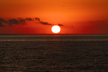 sunrise at the beach