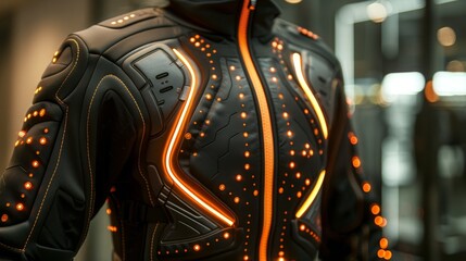Sportswear with integrated sensors, wearable tech, performance-enhancing apparel