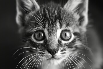 Adorable Kitten Close-Up