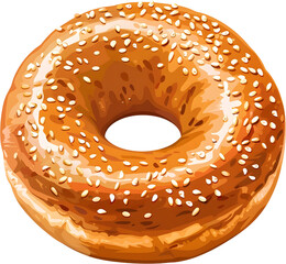 Sesame Seed Bagel.