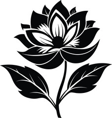 Silhouette Vector Illustration of Friends Celebrating Friendship Day Isolated on White Background