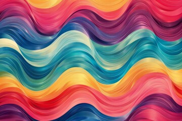 Obraz premium Colorful Abstract Waves