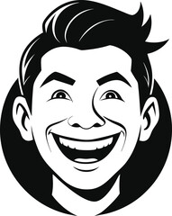 Silhouette Vector Illustration of Friends Celebrating Friendship Day Isolated on White Background