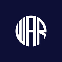 war circle logo design