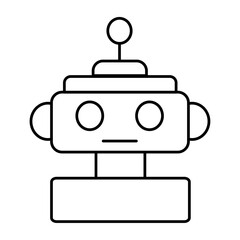 Robot icon, Advanced Robotics Innovations and Applications in Modern Technology, The Future of Robotics Transforming Industries and Daily Life icon