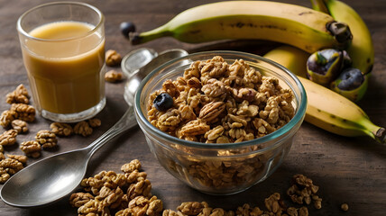 coffee beans and coffee, ai generated