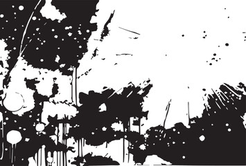 Background illustration that looks like a mixture of acrylic paint