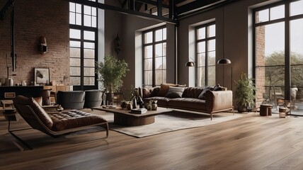 a picture of the spacious interior of a rich luxury