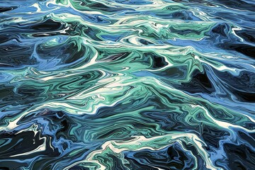 A mesmerizing abstract background of the sea surface