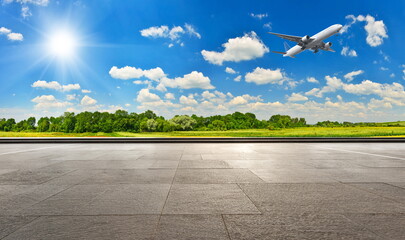 outdoor summer sun day road landscape