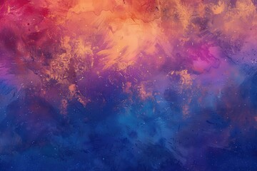 Fototapeta premium Abstract Surreal Digital Noise Gradient Effect Background With Intense Color Blend