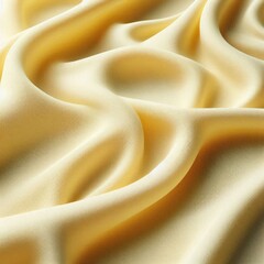 Obraz premium Soft and Smooth Pale Yellow Fabric Detail