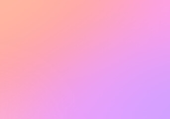 Sanfter Farbverlauf in Pastell lila zu orange