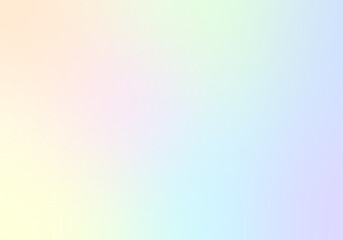 Regenbogenfarbverlauf in Pastellt&ouml;nen