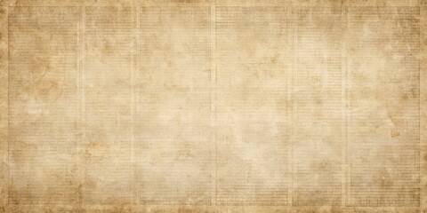 Obraz premium Retro blank old newspaper paper background texture for illustration, beige craft, natural aged, brown