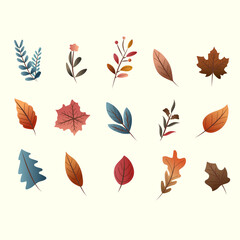 autumn leaves collection