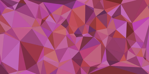 Fototapeta premium Abstract colors triangle geometric pattern background 