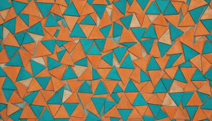 Abstract Triangle Pattern.