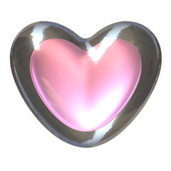 3D Pink Heart